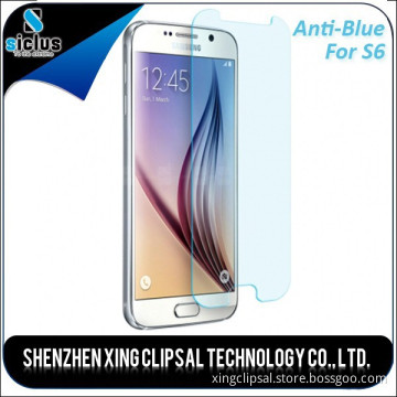Stock!!! Nice packing 0.33mm 9H tempered glass screen protector for samsung galaxy s6
